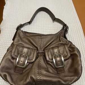 New Cole Haan Large Hobo Shoulder Bag
Buttery Soft Leather Taupe color